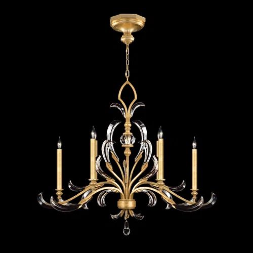 Alice Candle Oblong Chandelier 44" - thebelacan