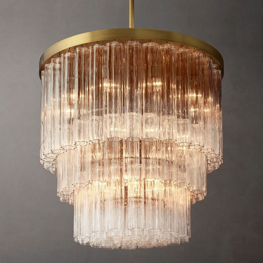 Cielle 3-Tier Round Chandelier 36” - thebelacan
