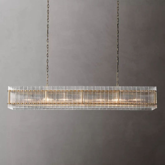 San Marco Rectangular Chandelier 72" - thebelacan