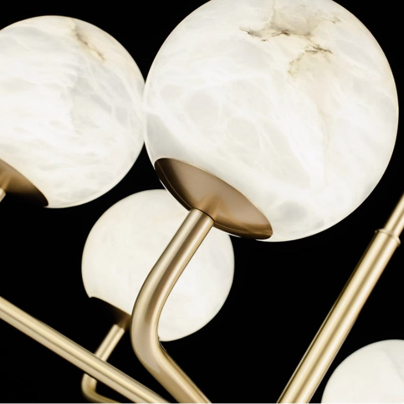 Alabaster Celestia Chandelier - thebelacan