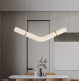 Alabaster Moond Chandelier - thebelacan