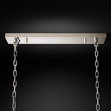 1920s Odem Rectangular Chandelier 40" - thebelacan