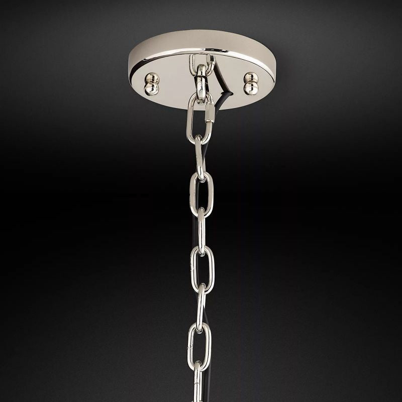 1920s Odem Square Chandelier 34" - thebelacan