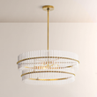 Molly Crystal Round 2-Tiered Chandelier - thebelacan