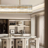 San Marco Rectangular Chandelier 54" - thebelacan