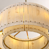San Marco Alabaster Round Chandelier