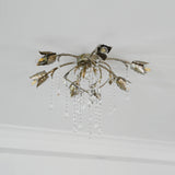 Gothic Viticci Flushmount 23.5" -Silver - thebelacan