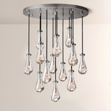 Raindrops Round Chandelier 36" - thebelacan