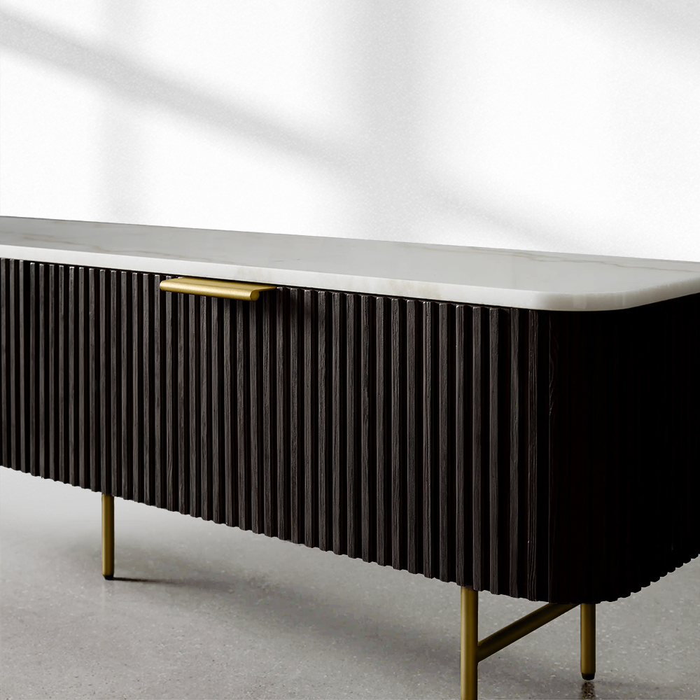 Fimley Low Media Console - thebelacan