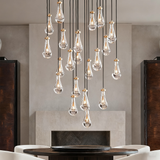Raindrops Rectangular Chandelier 54" - thebelacan