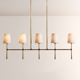Rhodes Linear Chandelier 5 / 6 Light - thebelacan