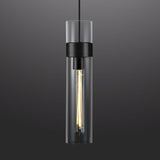 Glass Tube Brass Pendant Lights 1 Light/7 Lights - thebelacan