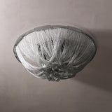 Alisa Luxury Aluminum Chain Tassel Flushmounts - thebelacan