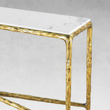 Thaddeus Rectangle Marble Console Table - thebelacan