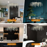 Modern Ice Eyes Tree Branch Chandelier for All rooms 47" - thebelacan