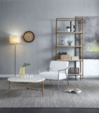 Thaddeus Marble Round Coffee Table - thebelacan