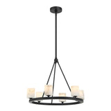 Aragon 6 Light Chandelier Alabaster - thebelacan