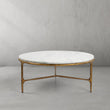 Thaddeus Marble Round Coffee Table - thebelacan