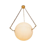 Alabaster Sphere Suspension Pendant - thebelacan