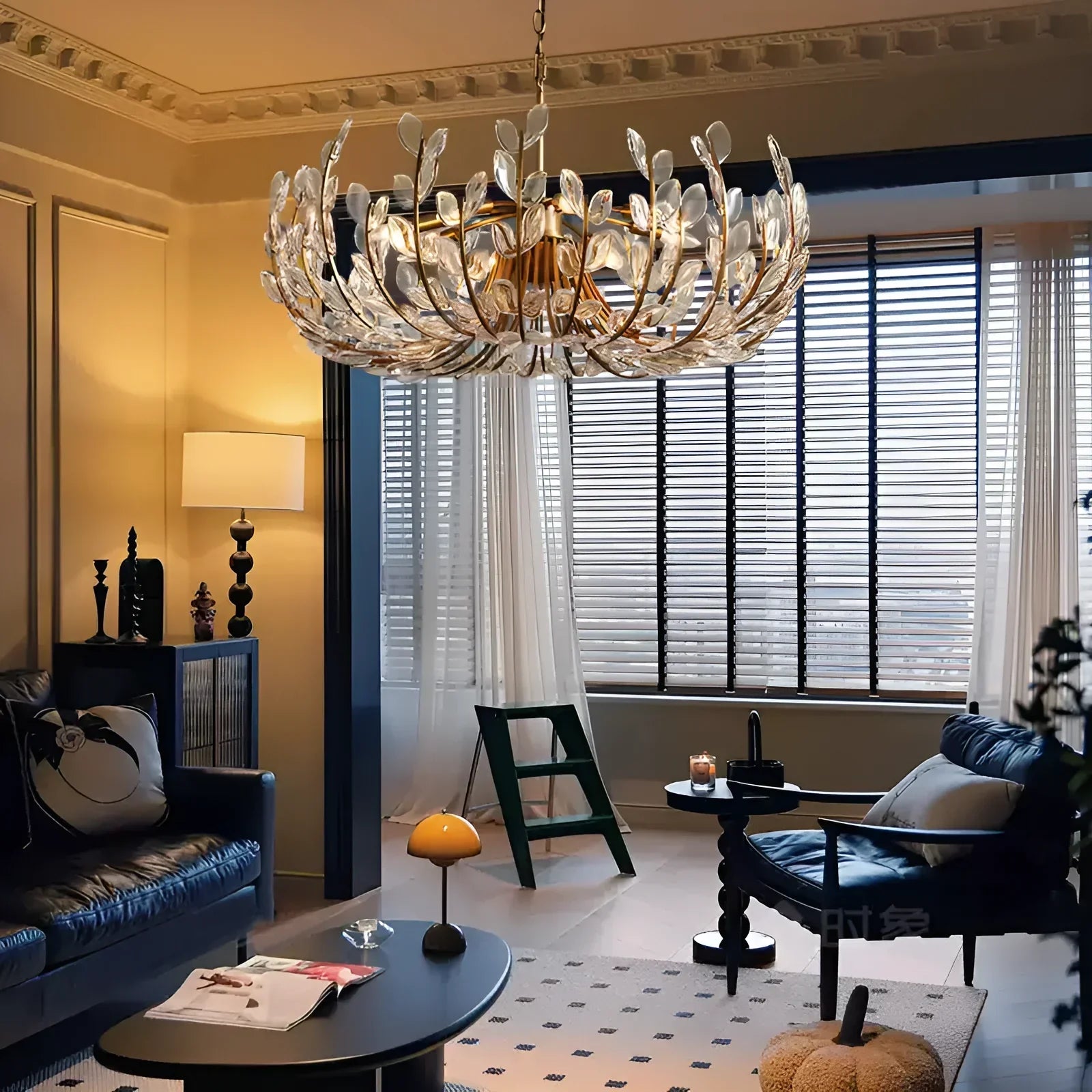 Adela 6 Light Chandelier 26" - thebelacan