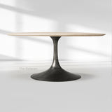 Aero Stone Round Dining Table - thebelacan