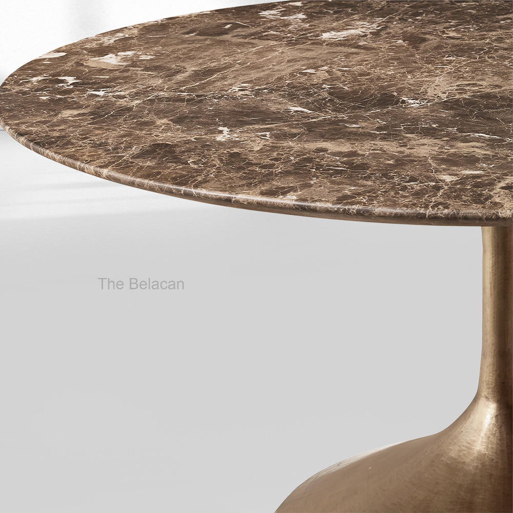Aero Stone Round Dining Table - thebelacan