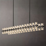 Aka Wine-glass Rectangular Chandelier 54" - thebelacan