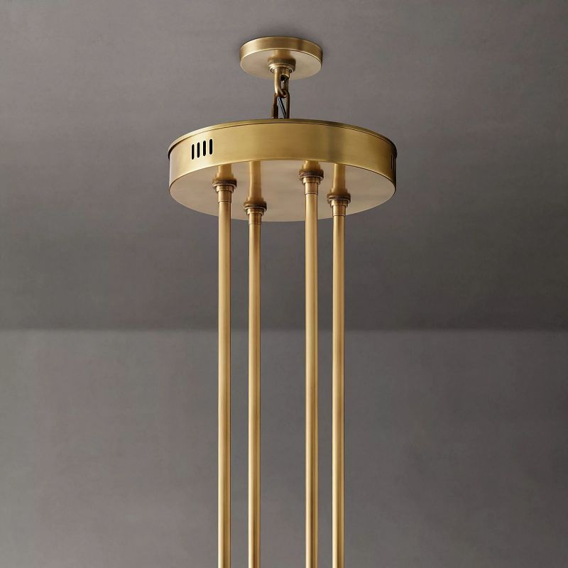 Aka Wine-glass Round 2-Tier Chandelier 60" - thebelacan