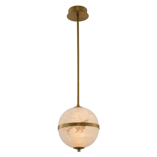 Alabaster Canterbury LED Mini Pendant - thebelacan