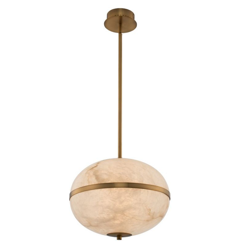 Alabaster Canterbury LED Mini Pendant - thebelacan