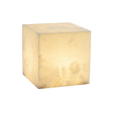 Alabaster Cubic Table Light
