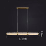 Alabaster Cylindrical Chandelier - thebelacan