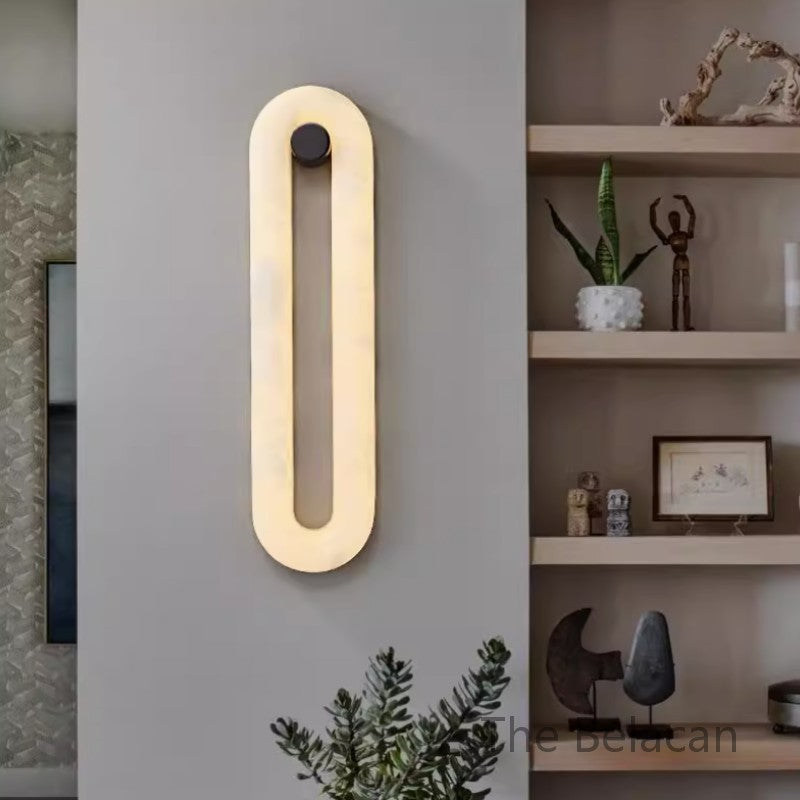 Alabaster Flies Wall Sconce - thebelacan