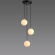 Alabaster Global Wavy Chandelier - thebelacan
