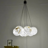 Alabaster Global Ceiling Pendant - thebelacan