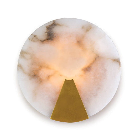 Alabaster Houston Sconce - thebelacan