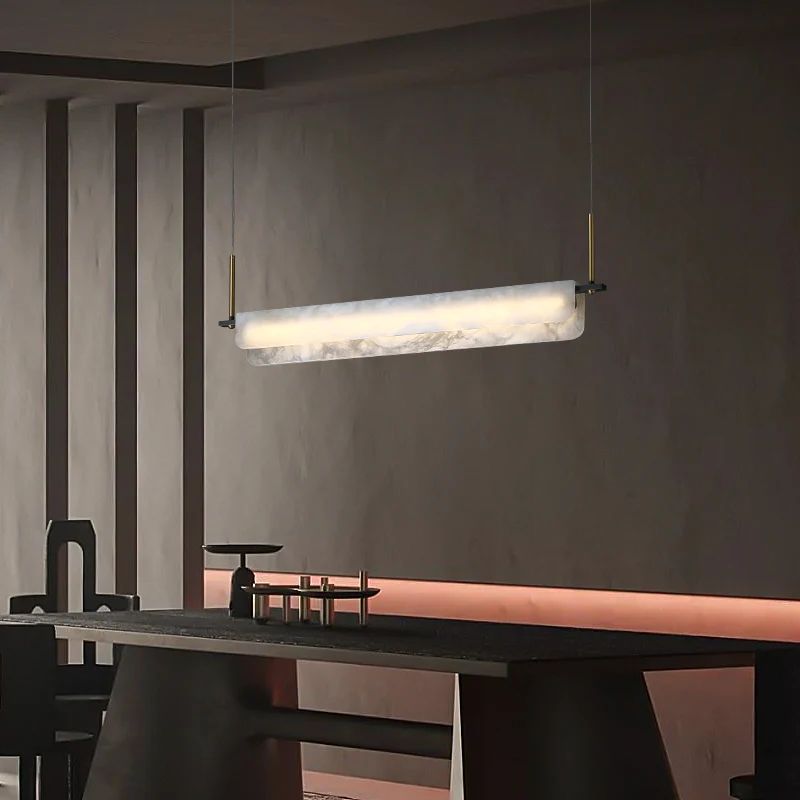 Alabaster Linear Pendant - thebelacan