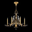 Alice Candle  Oblong Chandelier 44" - thebelacan