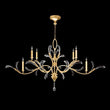 Alice Candle Oblong Chandelier 74" - thebelacan