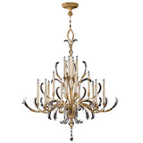 Alice Candle  Arcs  2-Tier Chandelier 57" - thebelacan