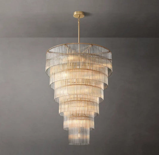 Amadeo Grand Glass Chandelier 36″ - thebelacan