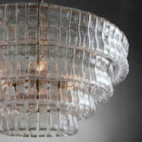 Lime Glass Round Chandelier - thebelacan