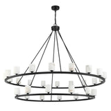Aragon 30 Light Chandelier Alabaster - thebelacan