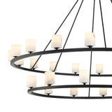 Aragon 30 Light Chandelier Alabaster - thebelacan