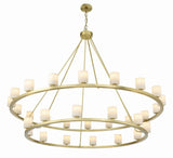 Aragon 30 Light Chandelier Alabaster - thebelacan