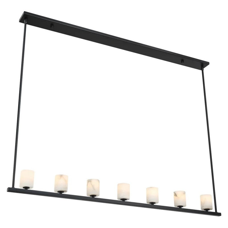 Aragon 7 Light Chandelier Alabaster - thebelacan