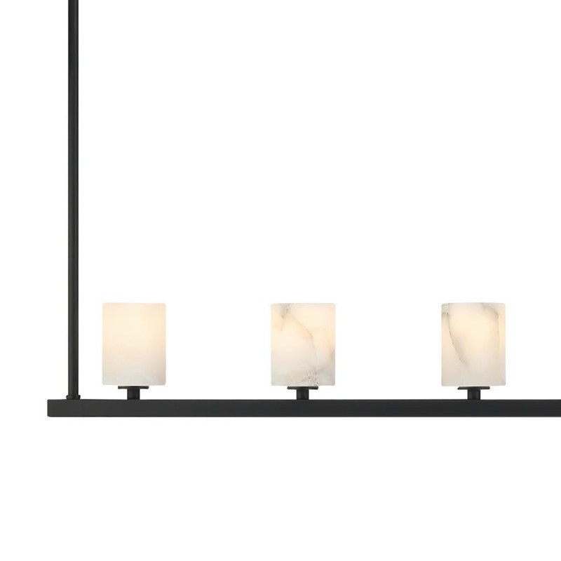 Aragon 7 Light Chandelier Alabaster - thebelacan