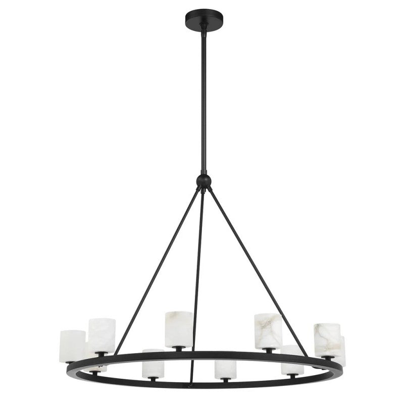 Aragon 12 Light Chandelier Alabaster - thebelacan