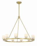 Aragon 12 Light Chandelier Alabaster - thebelacan