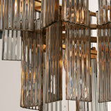 Art Glass Delsia Linear Chandelier